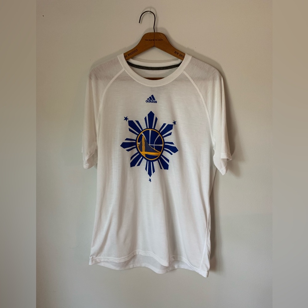 Brand: Adidas 
Size: Large
Material: 100% Cotton